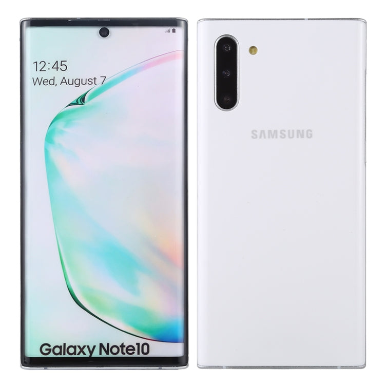 For Galaxy Note 10 Color Screen Non-Working Fake Dummy Display Model (White) - For Galaxy by PMC Jewellery | Online Shopping South Africa | PMC Jewellery | Buy Now Pay Later Mobicred