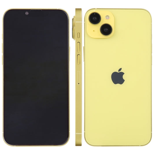 For iPhone 14 Plus Black Screen Non-Working Fake Dummy Display Model (Yellow) - For iPhone & iPad by PMC Jewellery | Online Shopping South Africa | PMC Jewellery | Buy Now Pay Later Mobicred