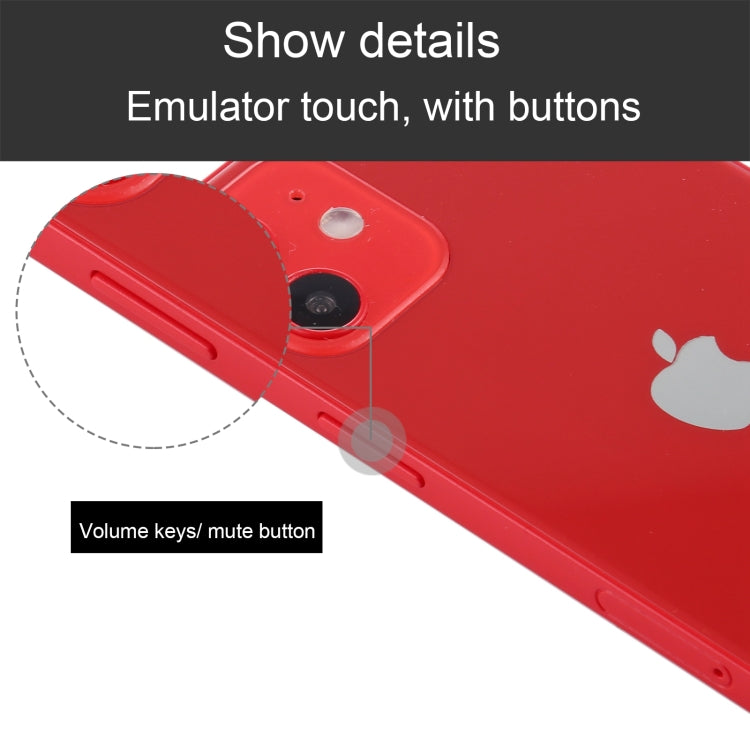 For iPhone 12 Black Screen Non-Working Fake Dummy Display Model, Light Version(Red) - For iPhone & iPad by PMC Jewellery | Online Shopping South Africa | PMC Jewellery | Buy Now Pay Later Mobicred