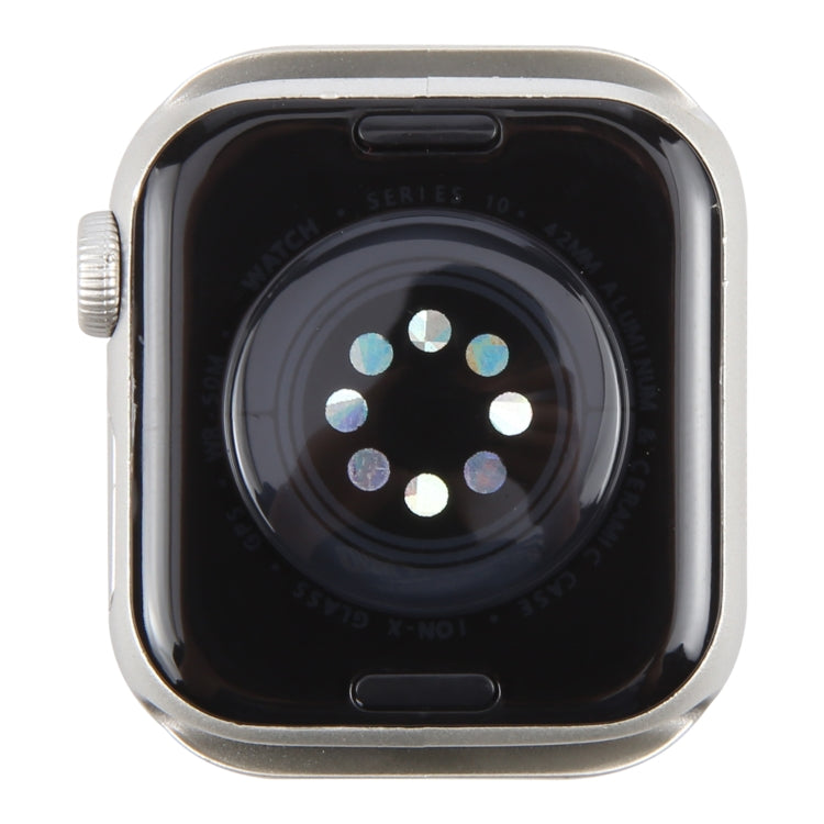 For Apple Watch Series 10 42mm Black Screen Non-Working Fake Dummy Display Model, For Photographing Watch-strap, No Watchband (Silver) - Watch Model by PMC Jewellery | Online Shopping South Africa | PMC Jewellery | Buy Now Pay Later Mobicred