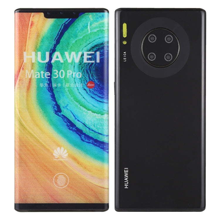 For Huawei Mate 30 Pro Color Screen Non-Working Fake Dummy Display Model (Black) - For Huawei by PMC Jewellery | Online Shopping South Africa | PMC Jewellery | Buy Now Pay Later Mobicred