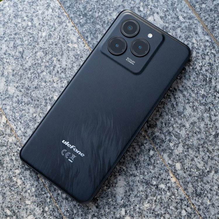 Ulefone Note 20 Pro, 4GB+128GB, Face ID & Side Fingerprint, 6000mAh, 6.75 inch Android 14 Unisoc T606 Octa Core, Network: 4G, Dual SIM, OTG (Satin Black) - Ulefone by Ulefone | Online Shopping South Africa | PMC Jewellery | Buy Now Pay Later Mobicred