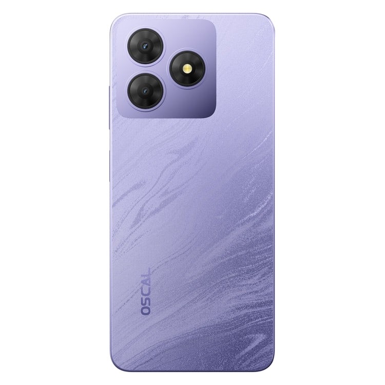 Blackview Oscal FLAT 2, 4GB+128GB, 6.6 inch Android 14 Unisoc T606 Octa Core, Network: 4G (Sky Purple) - Blackview by Blackview | Online Shopping South Africa | PMC Jewellery | Buy Now Pay Later Mobicred