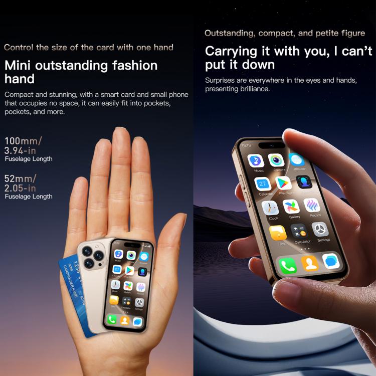 SOYES ONEMYTH M16 Pro, 2GB+16GB, 4.0 inch Android 10.0 MTK6580 Quad Core, Network: 3G, Dual SIM (Grey) - free shipping - PMc TechLife - Order now!