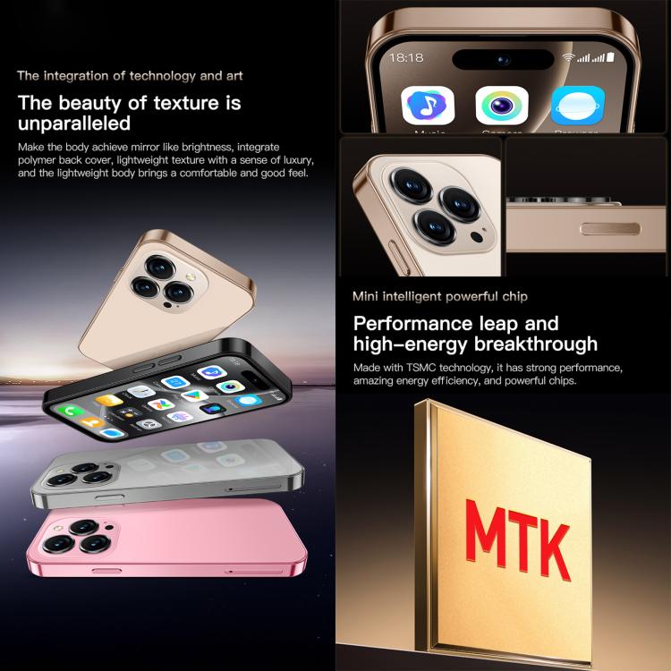 SOYES ONEMYTH M16 Pro, 2GB+16GB, 4.0 inch Android 10.0 MTK6580 Quad Core, Network: 3G, Dual SIM (Grey) - free shipping - PMc TechLife - Order now!