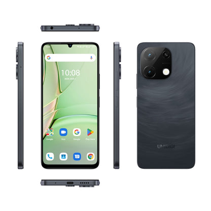 [HK Warehouse] UMIDIGI G9T, 4GB+128GB, Face ID & Side Fingerprint Identification, 6.75 inch Android 14 UNISOC T606 Octa Core, Network: 4G (Black) - UMIDIGI by UMIDIGI | Online Shopping South Africa | PMC Jewellery | Buy Now Pay Later Mobicred