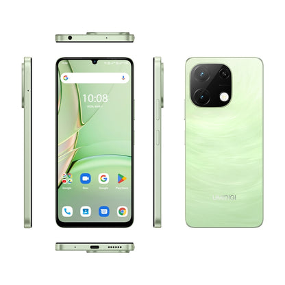 [HK Warehouse] UMIDIGI G9T, 4GB+128GB, Face ID & Side Fingerprint Identification, 6.75 inch Android 14 UNISOC T606 Octa Core, Network: 4G (Green) - UMIDIGI by UMIDIGI | Online Shopping South Africa | PMC Jewellery | Buy Now Pay Later Mobicred