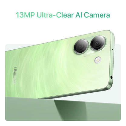 [HK Warehouse] UMIDIGI G9A, 4GB+64GB, Face ID Identification, 6.75 inch Android 14 Go UNISOC SC9863A Octa Core, Network: 4G (Galaxy Green) - UMIDIGI by UMIDIGI | Online Shopping South Africa | PMC Jewellery | Buy Now Pay Later Mobicred