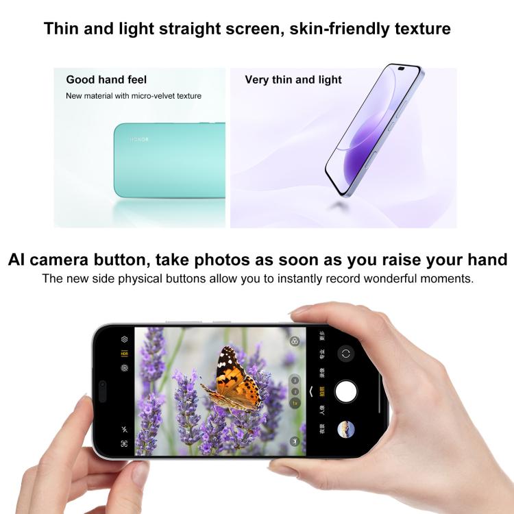 Honor X70i, 12GB+512GB, In-screen Fingerprint, 6.7 inch MagicOS 9.0 Android 15.0 Dimensity 7025 Ultra Octa Core, Network: 5G, OTG, NFC (Purple) - free shipping - PMc TechLife - Order now!