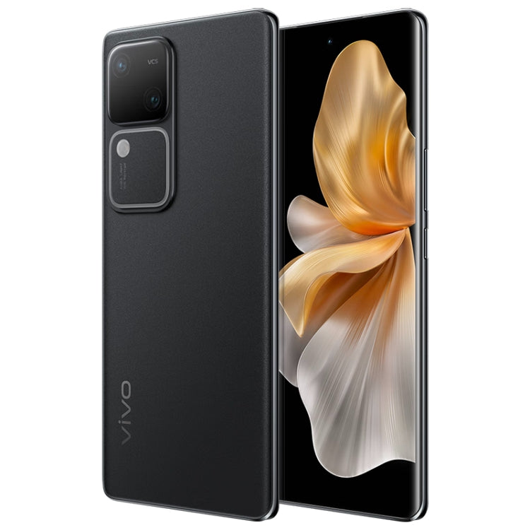 vivo S18, Dual Back Cameras, 12GB+256GB, Face ID Screen Fingerprint Identification, 6.78 inch Android 14.0 OriginOS 4 Snapdragon 7 Gen 3 Octa Core 2.63GHz, OTG, NFC, Network: 5G, Support Google Play (Black) - vivo by vivo | Online Shopping South Africa | PMC Jewellery | Buy Now Pay Later Mobicred