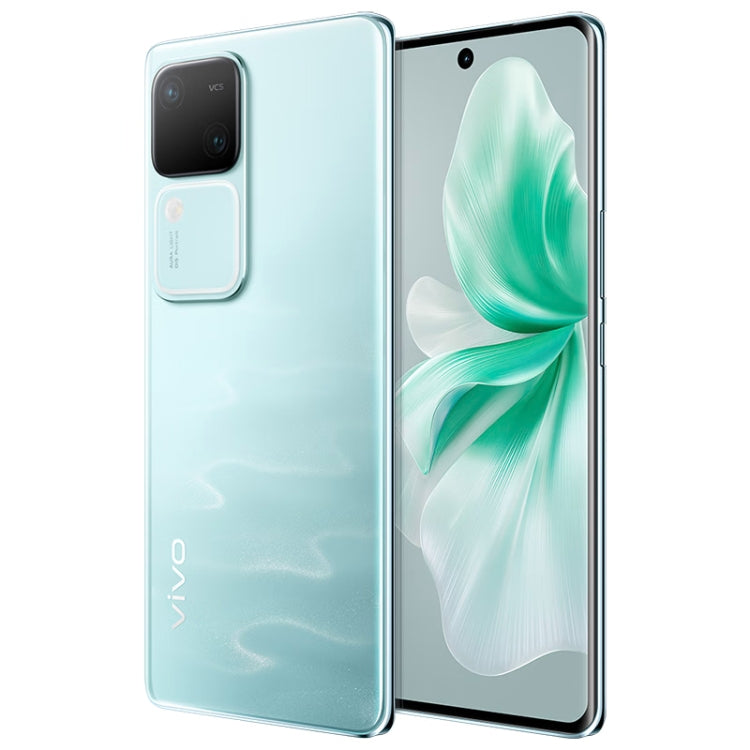 vivo S18, Dual Back Cameras, 12GB+256GB, Face ID Screen Fingerprint Identification, 6.78 inch Android 14.0 OriginOS 4 Snapdragon 7 Gen 3 Octa Core 2.63GHz, OTG, NFC, Network: 5G, Support Google Play (Blue Green) - vivo by vivo | Online Shopping South Africa | PMC Jewellery | Buy Now Pay Later Mobicred