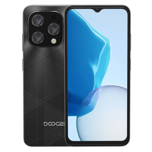 DOOGEE N55 Plus, 8GB+128GB, 6.56 inch Android 14 Spreadtrum T606 Octa Core, Network: 4G, OTG (Black) - DOOGEE by DOOGEE | Online Shopping South Africa | PMC Jewellery | Buy Now Pay Later Mobicred