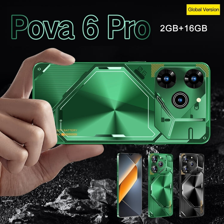 Pova 6 Pro / SDT39, 2GB+16GB, Face Identification, 6.28 inch Screen Android 6.0 SC7731 Quad Core, Network: 3G, Dual SIM (Green) -  by PMC Jewellery | Online Shopping South Africa | PMC Jewellery | Buy Now Pay Later Mobicred