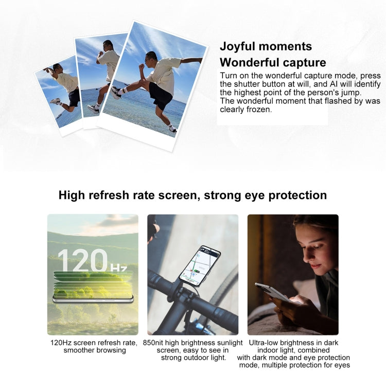 Honor Play9T 5G, 12GB+256GB, 6.77 inch MagicOS 8.0 Qualcomm Snapdragon 4 Gen2 Octa Core up to 2.2GHz, Network: 5G, OTG, Not Support Google Play (White) - free shipping - PMC Jewellery - Order now!