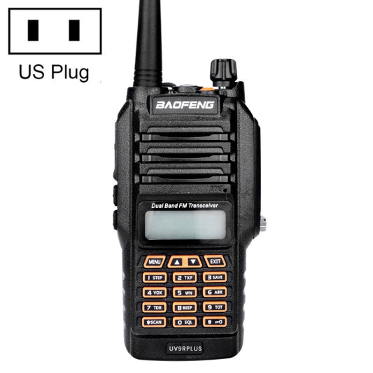 BaoFeng BF-UV9R Plus 10W Waterproof Dual Band Radio Handheld Antenna Walkie Talkie, US Plug - Handheld Walkie Talkie by BAOFENG | Online Shopping South Africa | PMC Jewellery | Buy Now Pay Later Mobicred