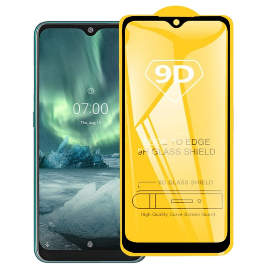 For Nokia 7.2 9D Full Glue Full Screen Tempered Glass Film - Nokia Tempered Glass by PMC Jewellery | Online Shopping South Africa | PMC Jewellery | Buy Now Pay Later Mobicred