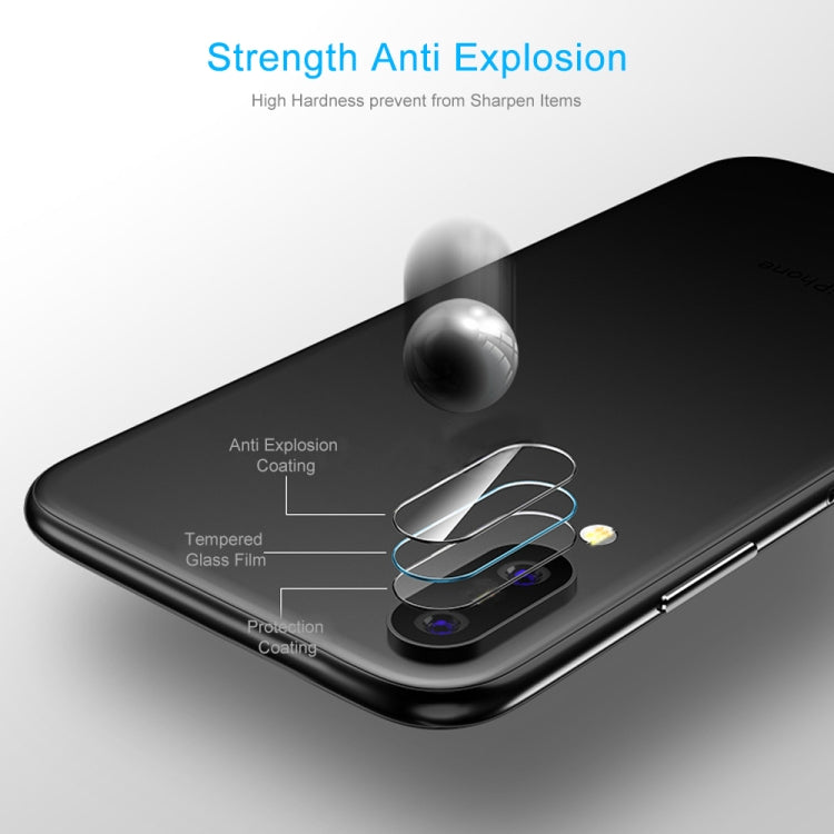 0.3mm 2.5D Transparent Rear Camera Lens Protector Tempered Glass Film for Huawei Mate 20 Lite - For Huawei by PMC Jewellery | Online Shopping South Africa | PMC Jewellery