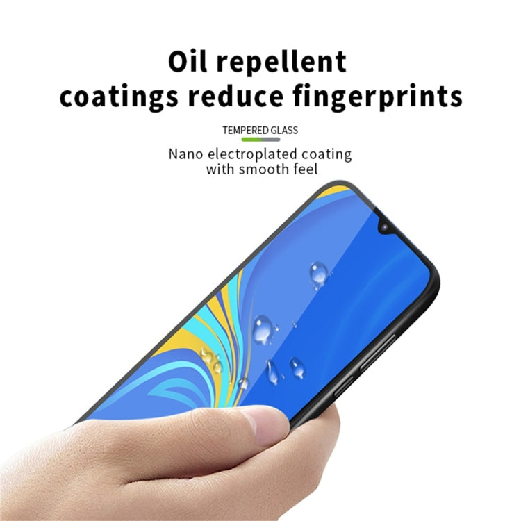 MOFI 9H 3D Explosion-proof Curved Screen Tempered Glass Film for Galaxy A10 (Black) - Galaxy Tempered Glass by MOFI | Online Shopping South Africa | PMC Jewellery