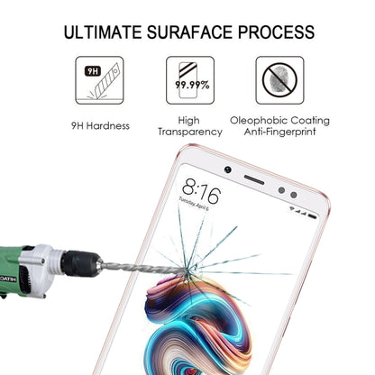 0.33mm 9H 2.5D Full Screen Fully Adhesive Tempered Glass Film for Xiaomi Redmi Note 5 Pro(White) -  by PMC Jewellery | Online Shopping South Africa | PMC Jewellery