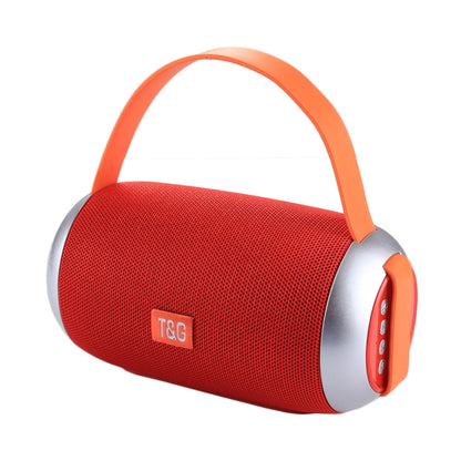 T&G TG112 Portable Bluetooth Speaker, with Mic & FM Radio Function, Support Hands-free & TF Card & U Disk Play(Red) - Desktop Speaker by T&G | Online Shopping South Africa | PMC Jewellery | Buy Now Pay Later Mobicred