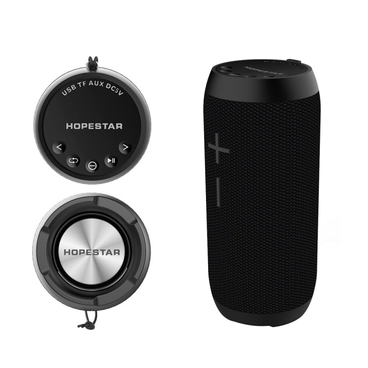 HOPESTAR P7 Mini Portable Rabbit Wireless Bluetooth Speaker, Built-in Mic, Support AUX / Hand Free Call / FM / TF(Black) - Waterproof Speaker by HOPESTAR | Online Shopping South Africa | PMC Jewellery | Buy Now Pay Later Mobicred