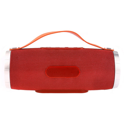 T&G TG109 Portable Wireless Bluetooth V4.2 Stereo Speaker with Handle, Built-in MIC, Support Hands-free Calls & TF Card & AUX IN & FM(Red) - Desktop Speaker by T&G | Online Shopping South Africa | PMC Jewellery | Buy Now Pay Later Mobicred