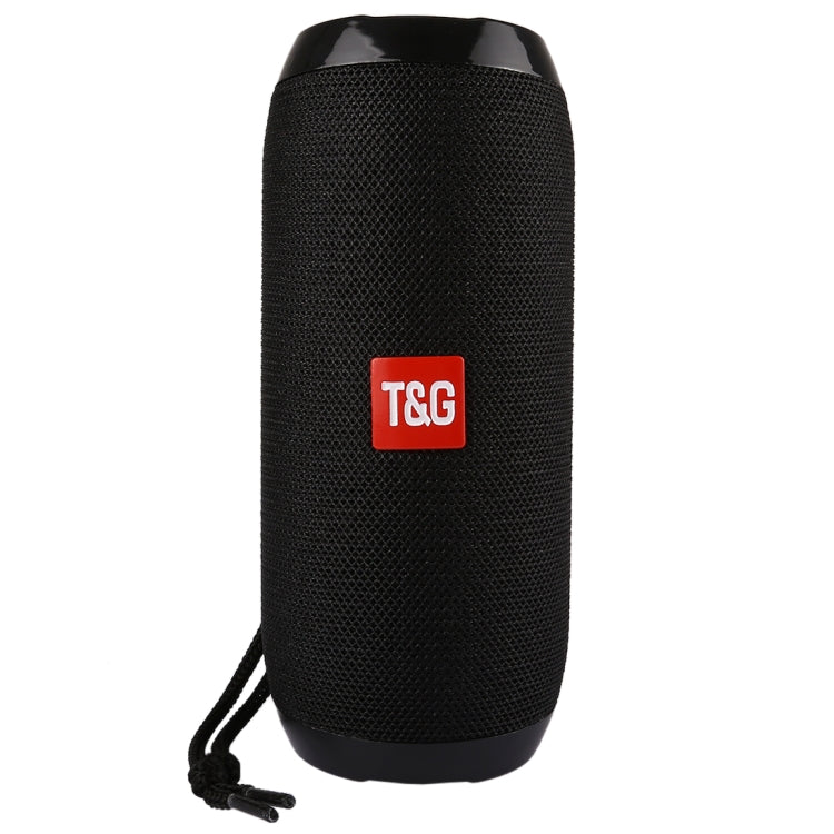 T&G TG117 Portable Bluetooth Stereo Speaker, with Built-in MIC, Support Hands-free Calls & TF Card & AUX IN & FM, Bluetooth Distance: 10m(Black) - Desktop Speaker by T&G | Online Shopping South Africa | PMC Jewellery | Buy Now Pay Later Mobicred