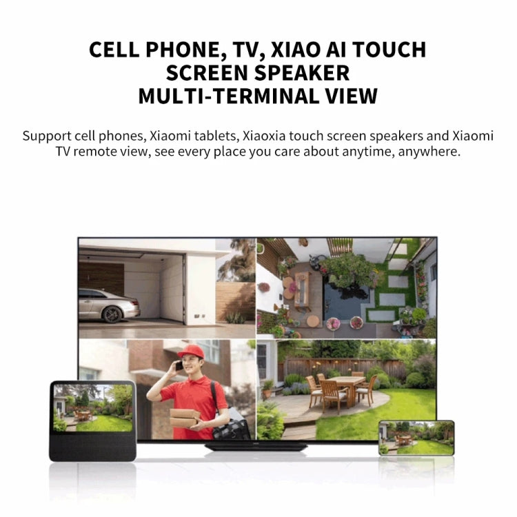 Original Xiaomi CW700S Outdoor Camera 4MP Full Color Night Vision WiFi Camera, US Plug - Wireless Camera by Xiaomi | Online Shopping South Africa | PMC TechLife | Buy Now Pay Later Mobicred