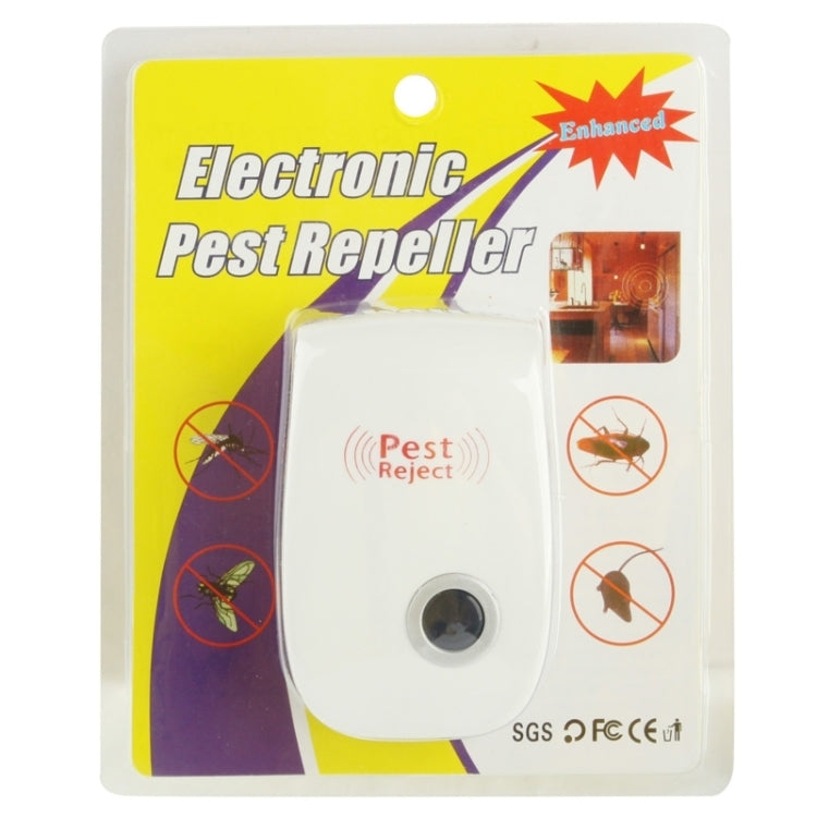 6pcs/Pack Ultrasonic Electronic Cockroach Mosquito Pest Reject Repeller, EU Plug - Repellents by PMC TechLife | Online Shopping South Africa | PMC TechLife | Buy Now Pay Later Mobicred