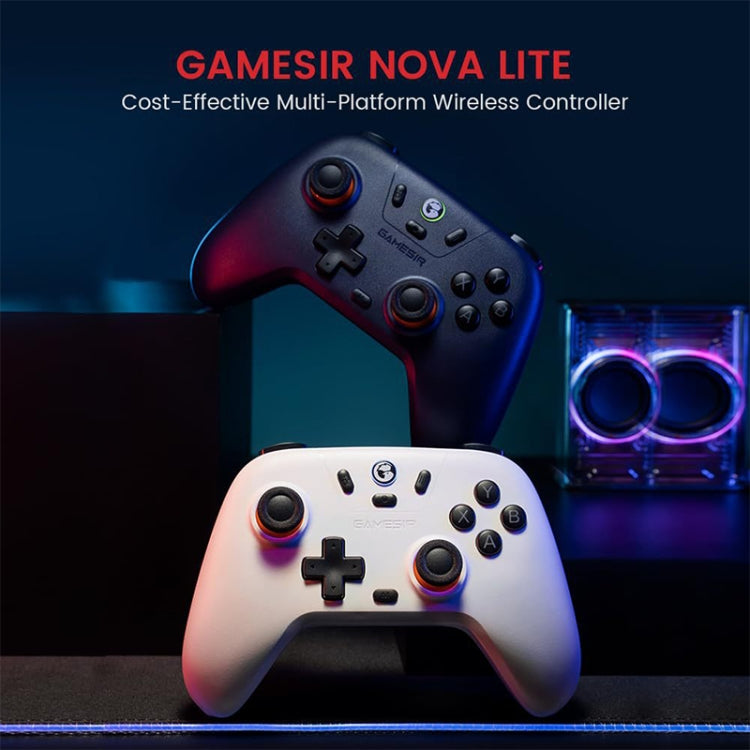 GameSir Nova Lite PC T4N Lite Bluetooth Wireless Gamepad Game Controller for Nintendo Switch (Dark Purple) - Controller Gamepad by GameSir | Online Shopping South Africa | PMC Jewellery | Buy Now Pay Later Mobicred