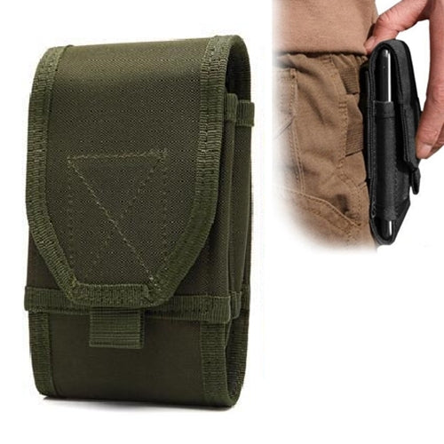 Stylish Multifunctional Outdoor Waist Bag Phone Camera Protective Case Card Pocket Wallet(Army Green) - Waist Bags by PMC Jewellery | Online Shopping South Africa | PMC Jewellery | Buy Now Pay Later Mobicred