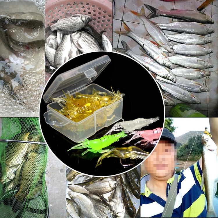 10 PCS 4cm Fishing Soft Bait Lures Popper Poper Baits (Transparent) - Fishing Lures by PMC TechLife | Online Shopping South Africa | PMC TechLife | Buy Now Pay Later Mobicred
