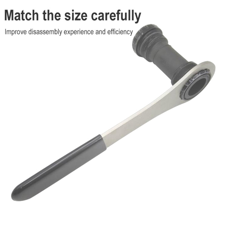 BIKERSAY BB50-12 Bicycle Repair Tools Multi-function Wrench Tool Stainless Steel Axis Spanner - free shipping - PMc TechLife - Order now!