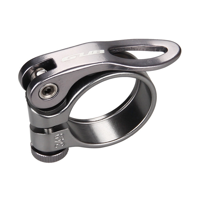 GUB CX-49 34.9mm Aluminum Ultralight Bicycle Seat Post Clamp(Titanium Color) - free shipping - PMc TechLife - Order now!