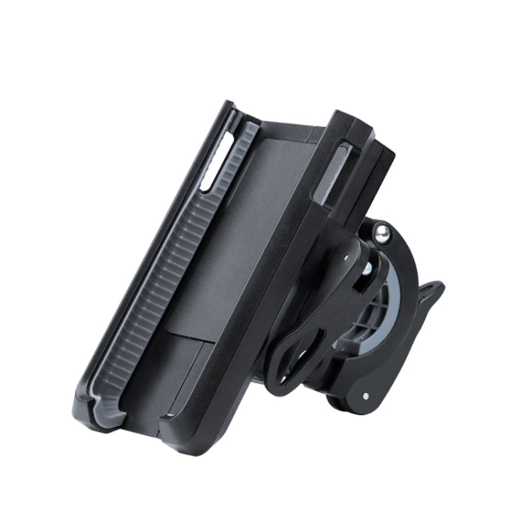 Rotatable PVC Motorcycle Bicycle Handlebar Mount Mobile Phone Holder (Black) - Holders by PMC TechLife | Online Shopping South Africa | PMC TechLife | Buy Now Pay Later Mobicred