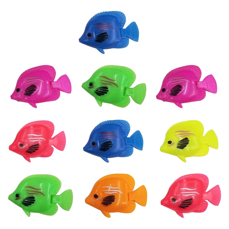 10 PCS Aquarium Articles Decoration Plastic Floating Fake Fish, Size: 5*3cm - Fish Tank Decoration by PMc TechLife | Online Shopping South Africa | PMc TechLife | Buy Now Pay Later Mobicred