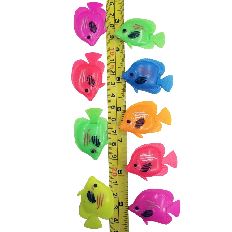 10 PCS Aquarium Articles Decoration Plastic Floating Fake Fish, Size: 5*3cm - Fish Tank Decoration by PMc TechLife | Online Shopping South Africa | PMc TechLife | Buy Now Pay Later Mobicred