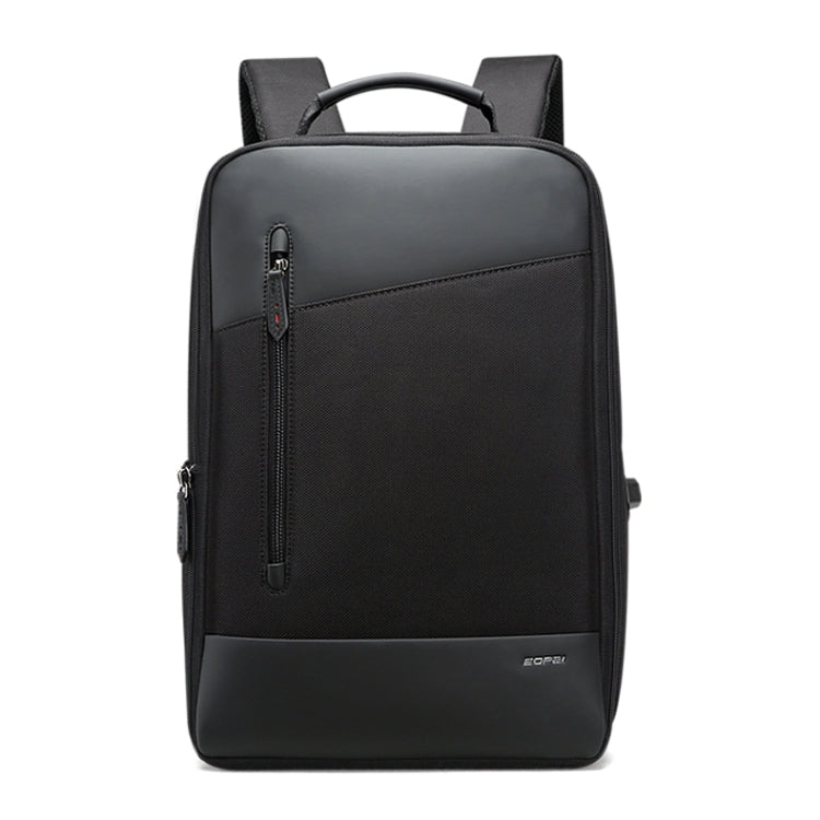 Bopai 851-009911 Business Anti-theft Waterproof Large Capacity Double Shoulder Bag,with USB Charging Port, Size: 30.5x13x45cm (Black) - 15.6 - 17 inch by Bopai | Online Shopping South Africa | PMC Jewellery | Buy Now Pay Later Mobicred