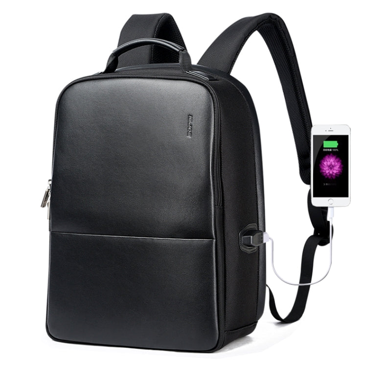 Bopai 751-006431 Business Waterproof Anti-theft Large Capacity Double Shoulder Bag,with USB Charging Port, Size: 27x16.5x40cm (Black) - 15.6 - 17 inch by Bopai | Online Shopping South Africa | PMC Jewellery | Buy Now Pay Later Mobicred