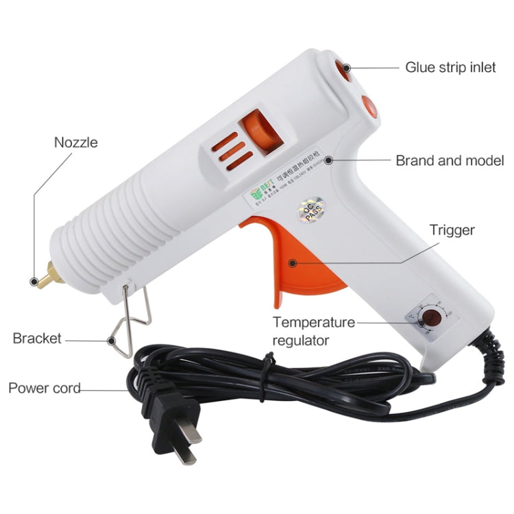 BEST-B-F 100W AC 220V Hot Melt Glue Gun Temperature Adjustable - Hot Melt Glue Gun by BEST | Online Shopping South Africa | PMC Jewellery