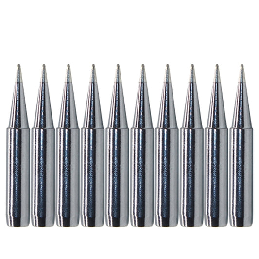 10 PCS 900M-T-0.8D Small D Type Lead-free Electric Welding Soldering Iron Tips - Soldering Iron Tip by PMC Jewellery | Online Shopping South Africa | PMC Jewellery | Buy Now Pay Later Mobicred