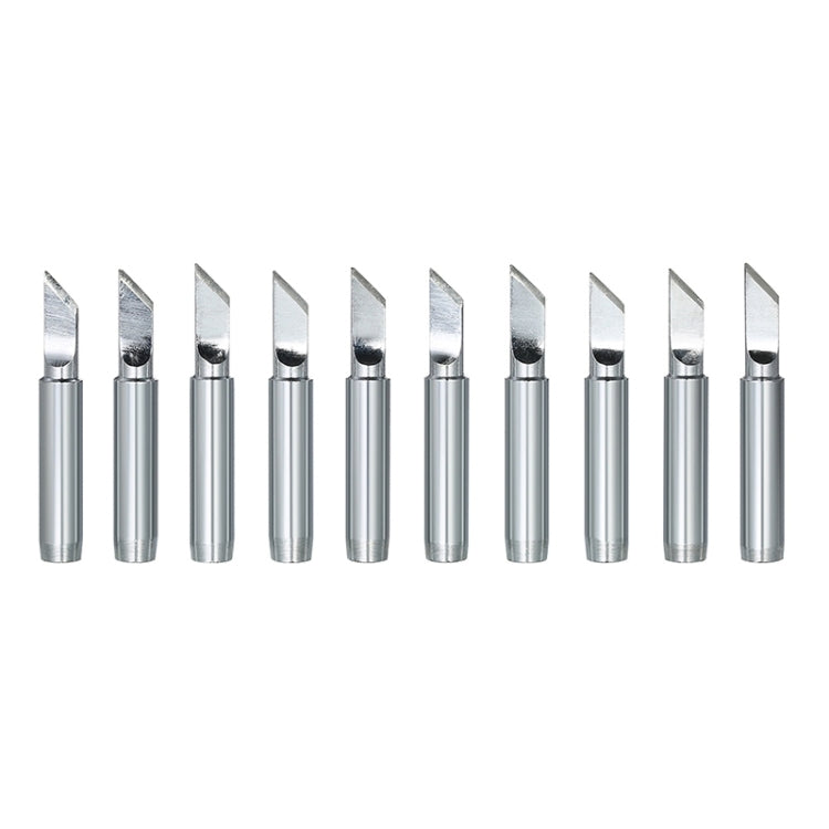 10 PCS 900M-T-K Tool Bit Lead-free Electric Welding Soldering Iron Tips - Soldering Iron Tip by PMC TechLife | Online Shopping South Africa | PMC TechLife | Buy Now Pay Later Mobicred