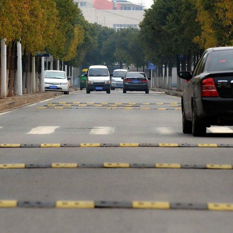 Pair Of Special Round Heads For Rubber Speed Bumps, Diameter: 40cm - Speed Bumps by PMC TechLife | Online Shopping South Africa | PMC TechLife | Buy Now Pay Later Mobicred