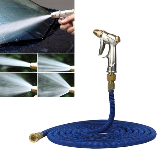 50FT 5m Car High Pressure Washing Tool Telescopic Water Pipe Set(Blue) - Car washing supplies by PMC Jewellery | Online Shopping South Africa | PMC Jewellery | Buy Now Pay Later Mobicred