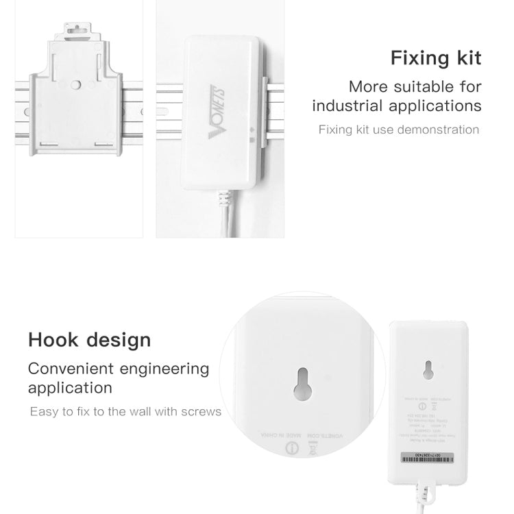 VONETS VAP11G-500S High Power CPE 20dbm Mini WiFi 300Mbps Bridge WiFi Repeater Signal Booster, Outdoor Wireless Point to Point, No Abstacle(White) - Network Hardware by VONETS | Online Shopping South Africa | PMC Jewellery | Buy Now Pay Later Mobicred