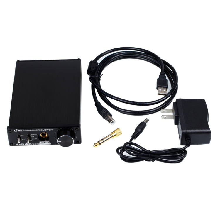 A936 Portable Fiber Coaxial USB Headphone Amplifier Digital Audio DAC Decoder (Black) -  by PMC Jewellery | Online Shopping South Africa | PMC Jewellery | Buy Now Pay Later Mobicred