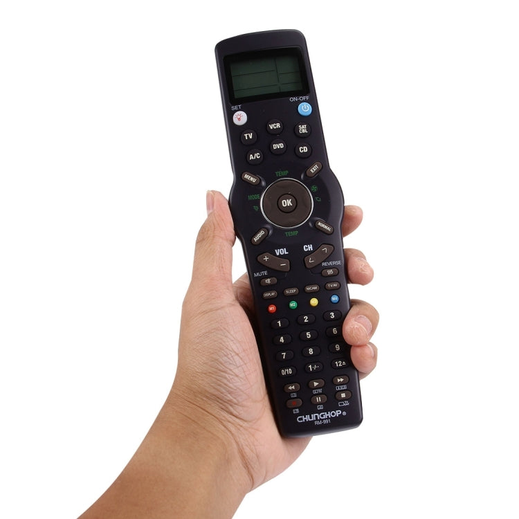 CHUNGHOP RM-L991 Universal LCD Remote Controller with Learning Function for TV VCR SAT CBL DVD CD A/C - Universal by CHUNGHOP | Online Shopping South Africa | PMC TechLife | Buy Now Pay Later Mobicred