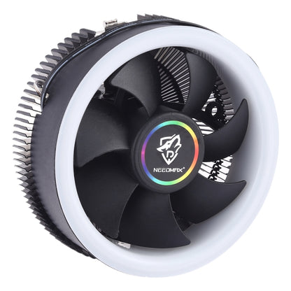 3 Pin Computer Components Chassis Fan Host Silent Cooling Fan with RGB Color Light for Intel: 1775 1366 1150 1151 1155 1156 (AMD: 754 939 AM2 AM2+ AM3 AM3+) - Fan Cooling by PMC Jewellery | Online Shopping South Africa | PMC Jewellery | Buy Now Pay Later Mobicred