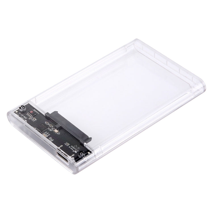 ORICO 2139U3-CR USB3.0 Transparent External Hard Disk Box Storage Case for 9.5mm 2.5 inch SATA HDD / SSD - HDD Enclosure by ORICO | Online Shopping South Africa | PMC TechLife | Buy Now Pay Later Mobicred