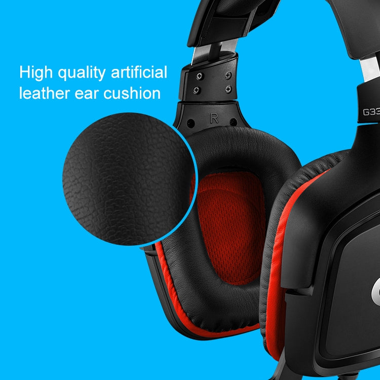 Logitech G331 Dolby 7.1 Surround Sound Stereo Folding Noise Reduction Competition Gaming Headset - Multimedia Headset by Logitech | Online Shopping South Africa | PMC Jewellery | Buy Now Pay Later Mobicred